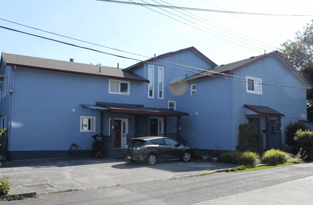 exterior strata painting after - Victoria BC