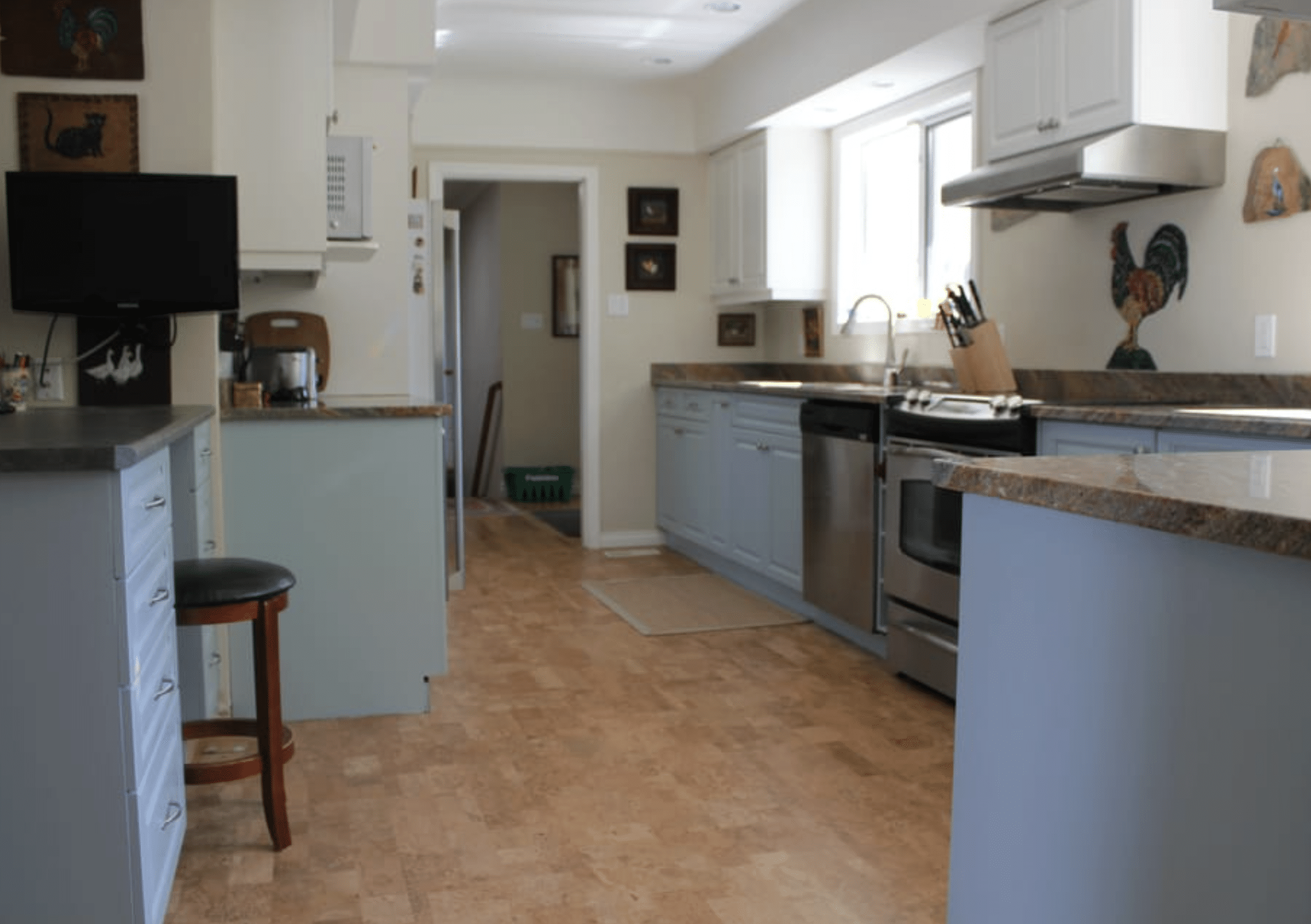 kitchen cabinet painting in Broadmead Victoria BC