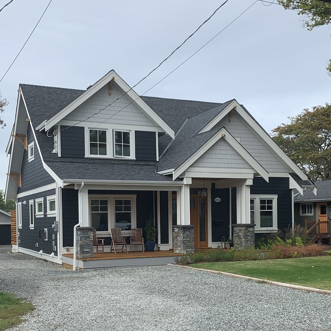 exterior hardyboard painting in victoria bc