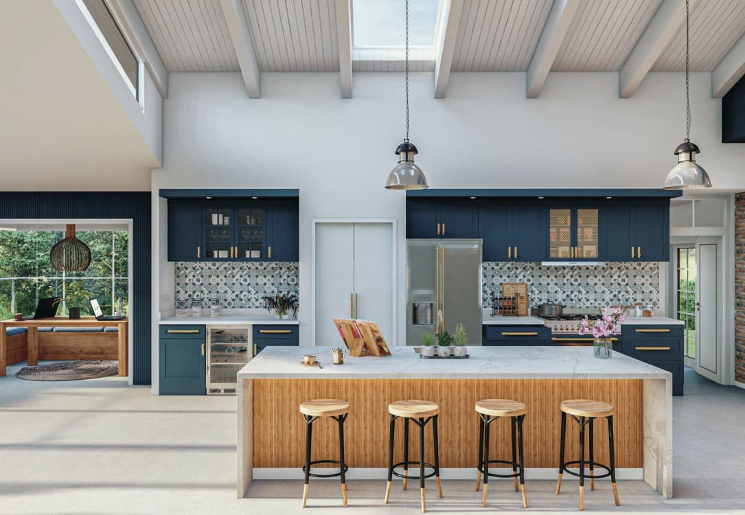 New custom home painting in Metchosin bc