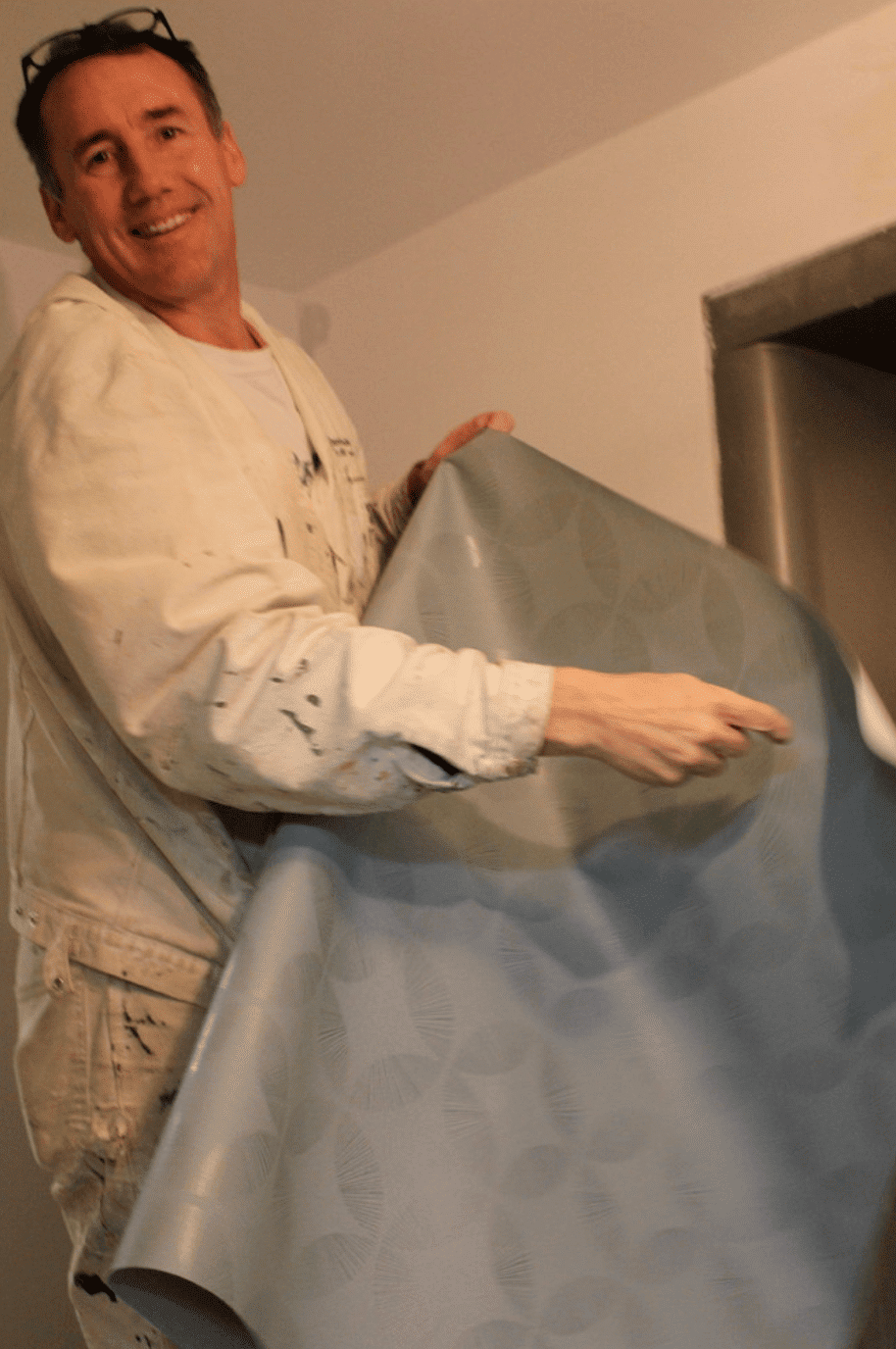 victoria wallpaper with Dave Blair from Impressions Painting Victoria